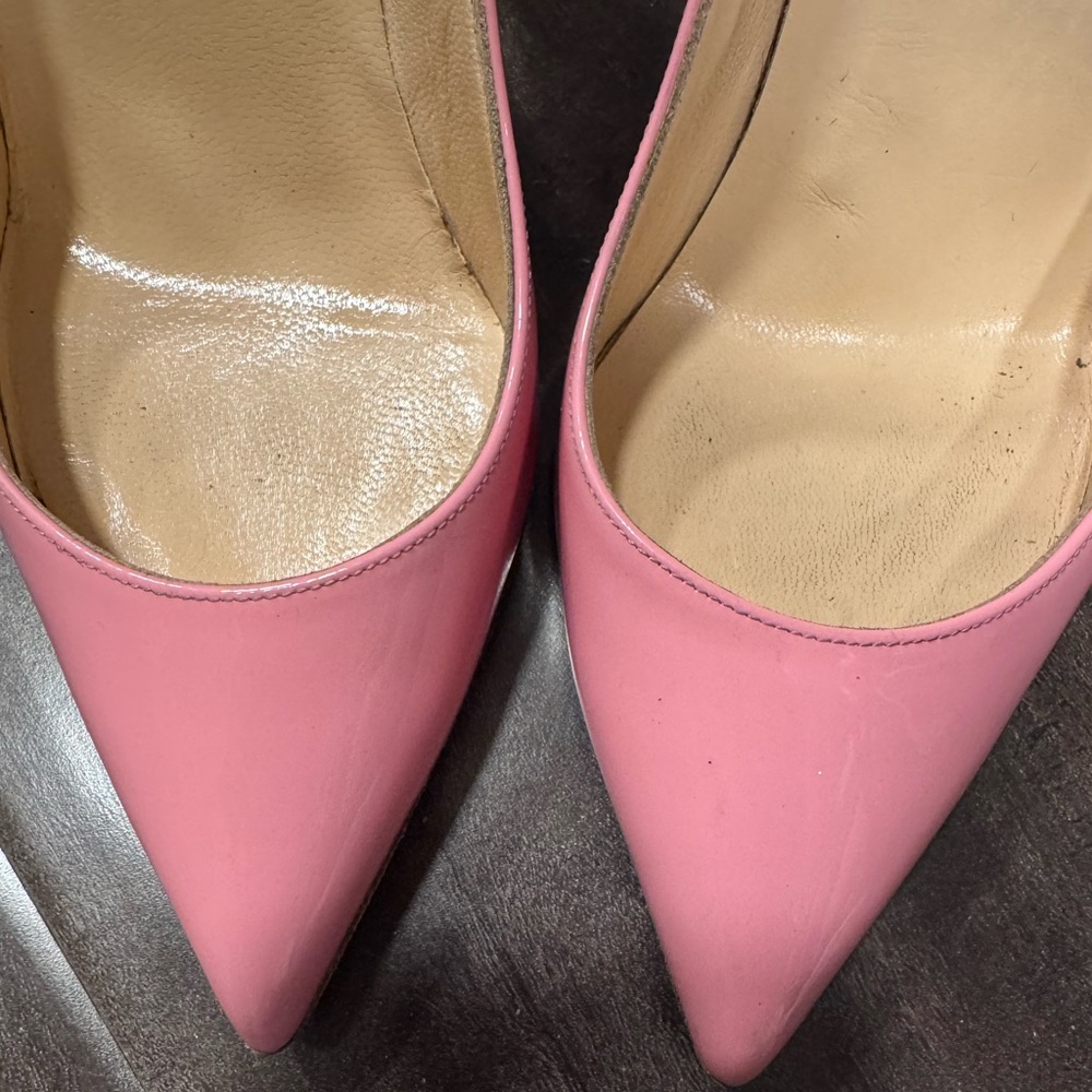 Christian Louboutin So Kate pink patent pumps - Picture 2 of 11